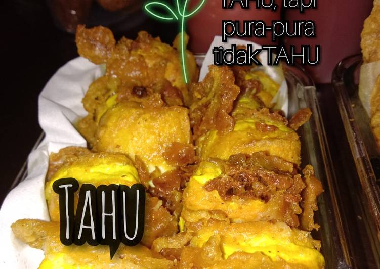 Tahu Selimut (Tahu goreng tepung)