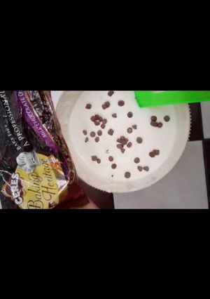 Foto resep Ice Cream Vanilla Chocochip