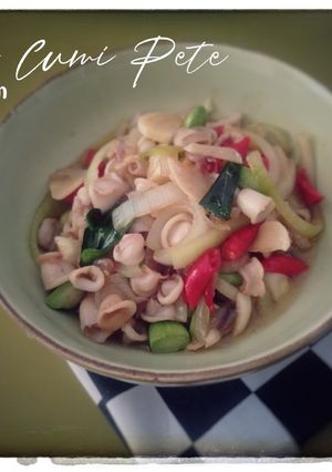 Foto resep 50. Tumis Cumi Pete Saus Tiram