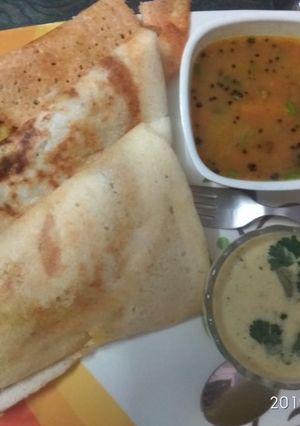 A picture of Crispy Masala Dosa.
