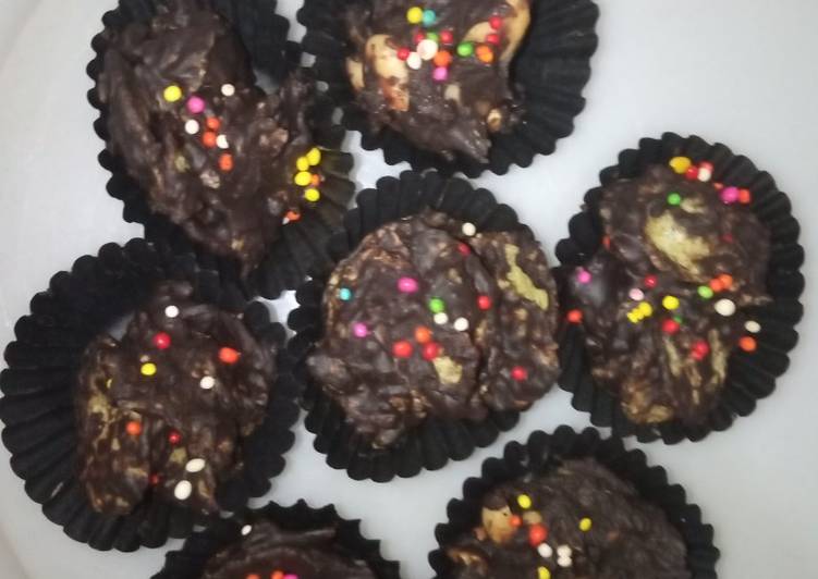 6 Resep: Kue kacang coklat Anti Ribet!