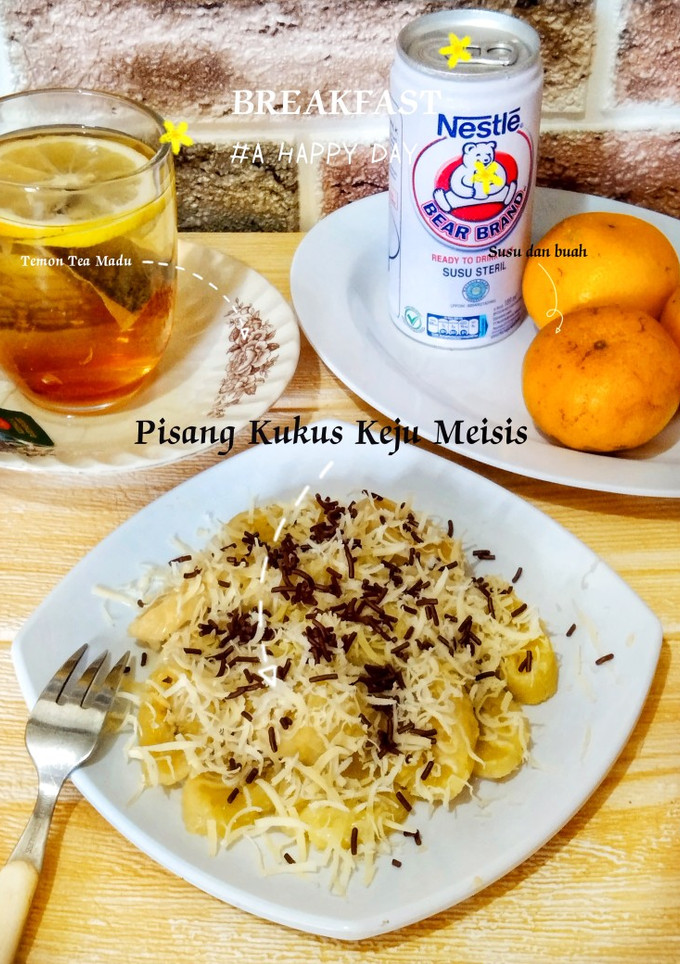 Foto resep Pisang Kukus Keju Meisis