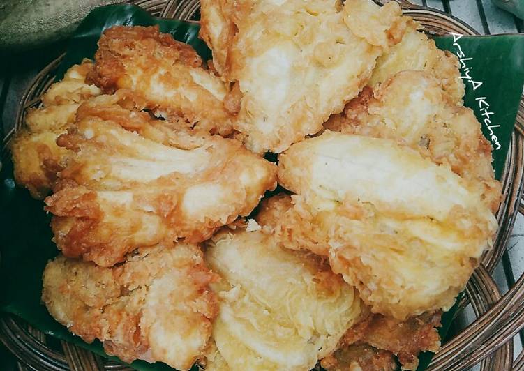 Pisang Kipas Kepok Crispy