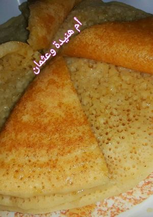 صورة لوصفة بغرير من مطبخي الوردي
