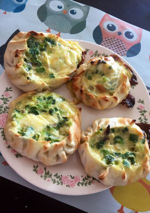 Una foto de Canastas de verdeo y muzzarella