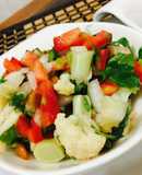 Ceviche de coliflor