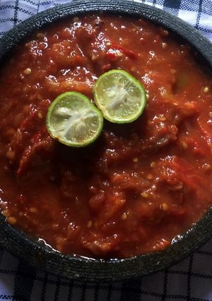 Foto resep Sambal plecing endeus