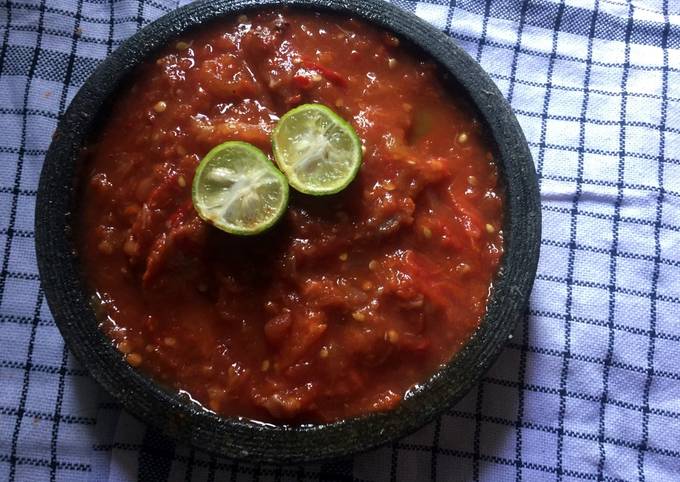 Sambal plecing endeus