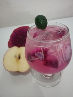 Foto resep Es Buah Naga