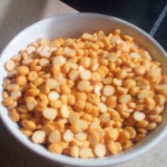 A picture of Gram flour besan homemade.