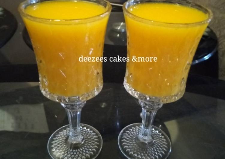 Easiest Way to Make Ultimate Mango juice