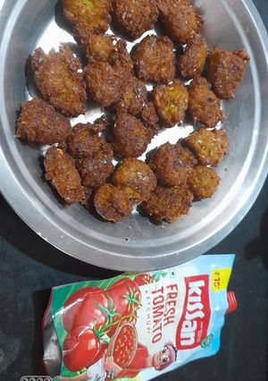 A picture of Corn pakoda.