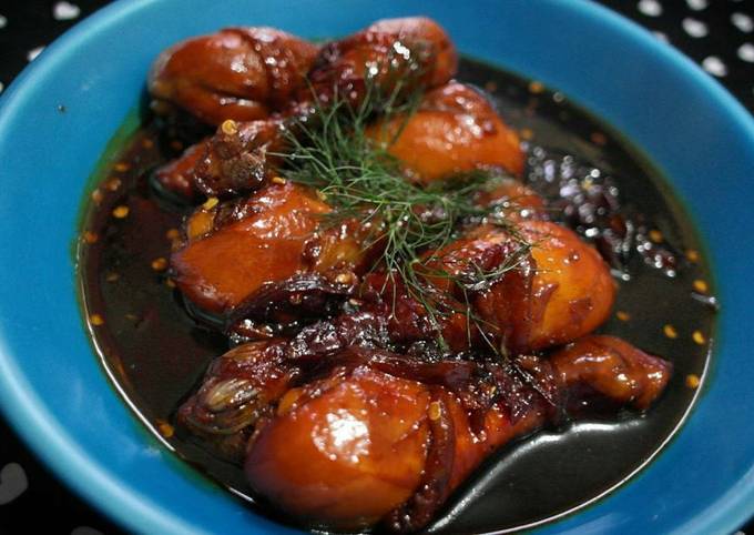 Ayam Kecap Mentega (chicken with soysauce)