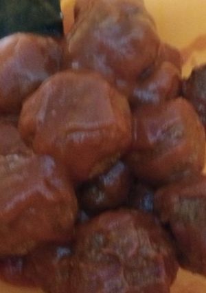 Una foto de Albóndigas con tomate frito