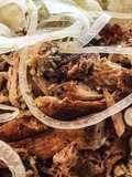 Lomo de cerdo desmenuzado