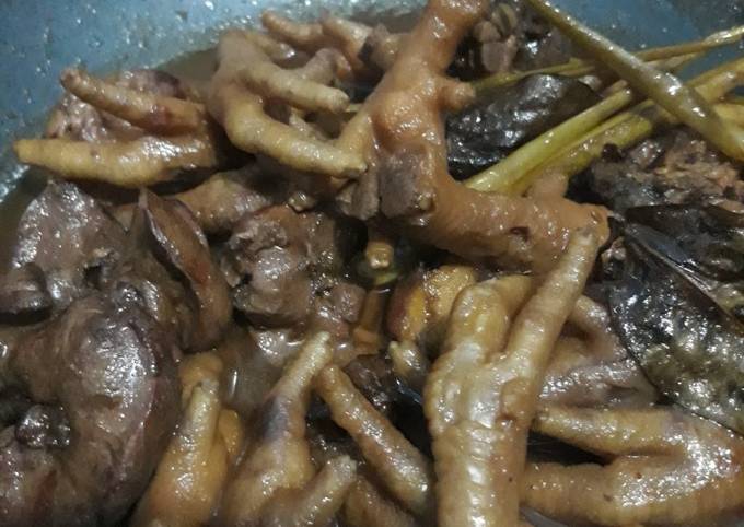 Semur ceker & ati ampela