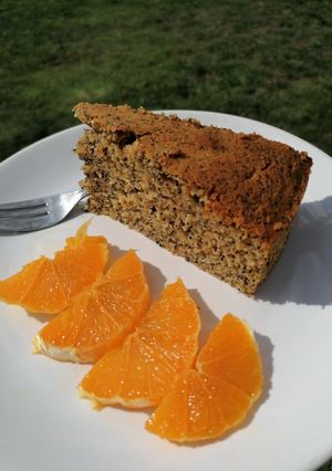 Narancsos-mákos süti recept fotója