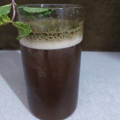 A picture of Masala Soda Sharbat.