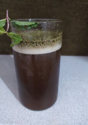 A picture of Masala Soda Sharbat.