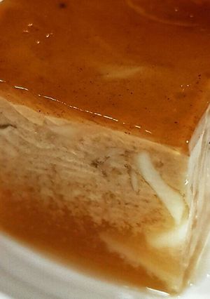 Foto resep Pudding santan gula merah (plus kelapa muda)
