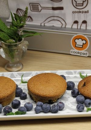Une photo de Muffins aux myrtilles