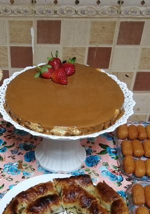 صورة لوصفة تشيز كيك بالفرن