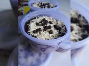 Gambar brownies lumer keju choco chips