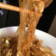 Fideos de Celofán con cerdo en Salsa Hoisin