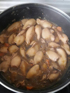 Una foto de Calamares en salsa americana