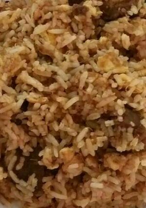 Foto resep Nasi goreng rendang