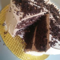 A picture of Moist chocolate cake.