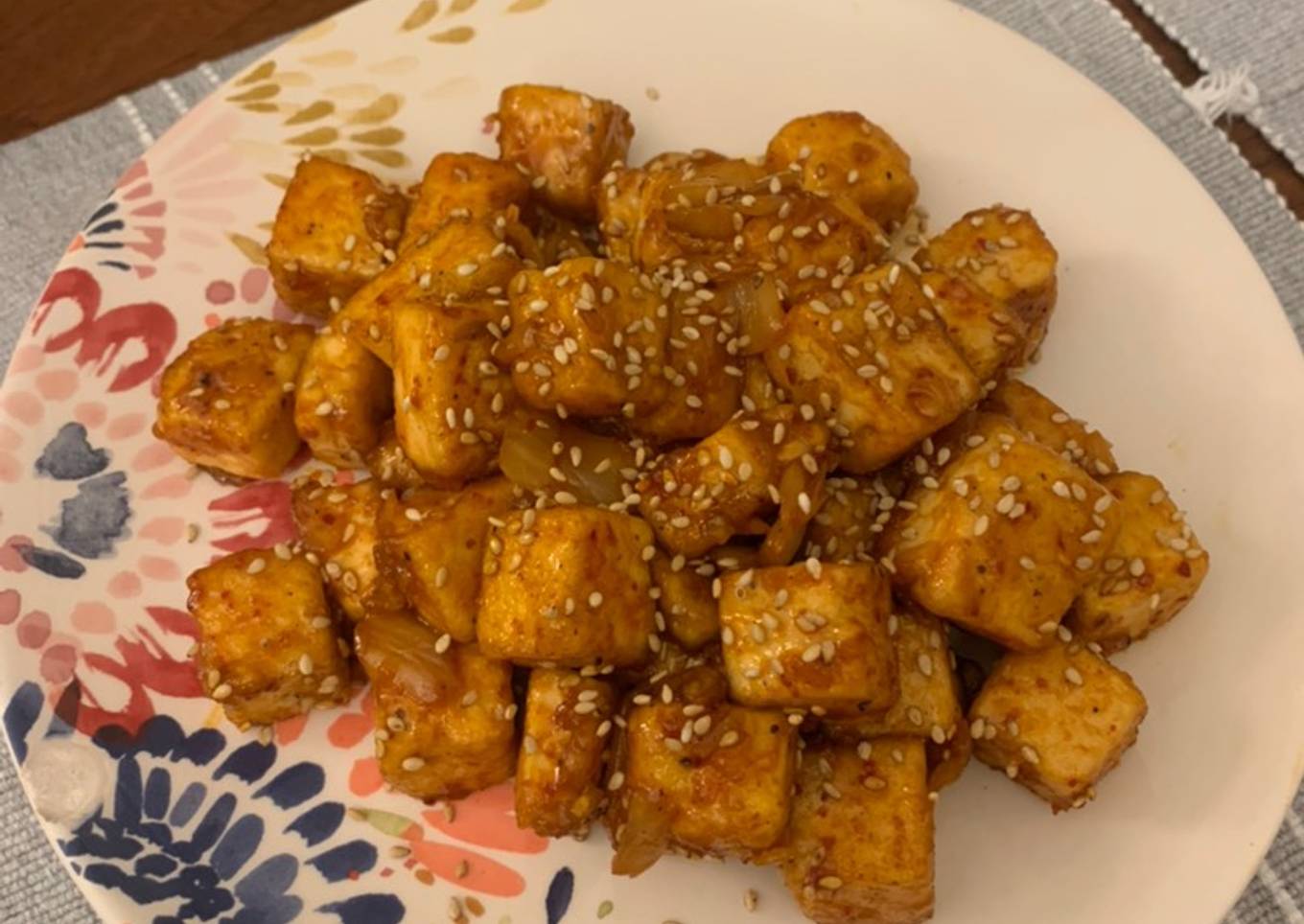 Kimchi Tofu