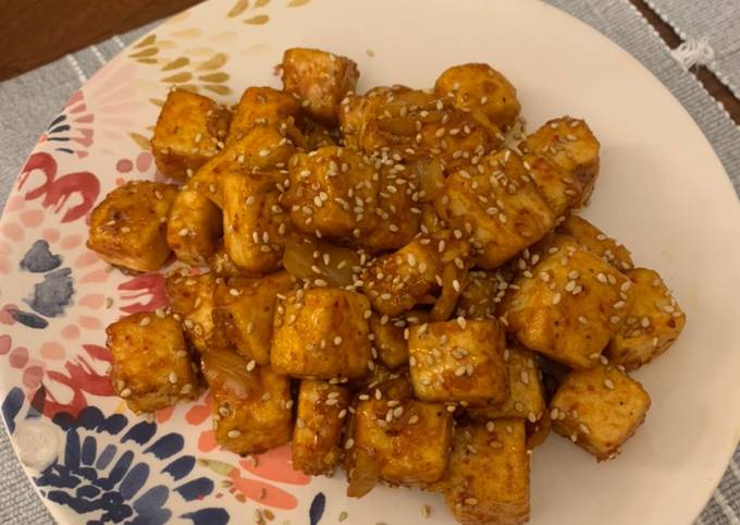 Recipe of Award-winning Kimchi Tofu