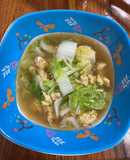 ต้มจืดไข่น้ำผักกาดขาว