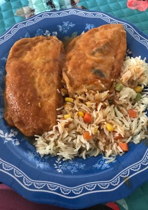 Una foto de Chilaquilas salvadoreñas