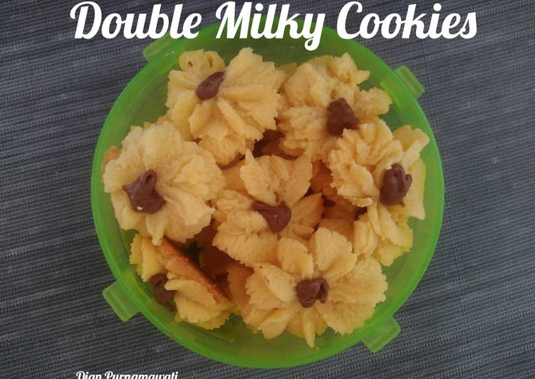 Double Milky Cookies
