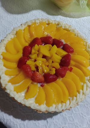 Una foto de Tarta frutal