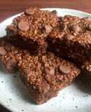 Chocolate & Oat Slice