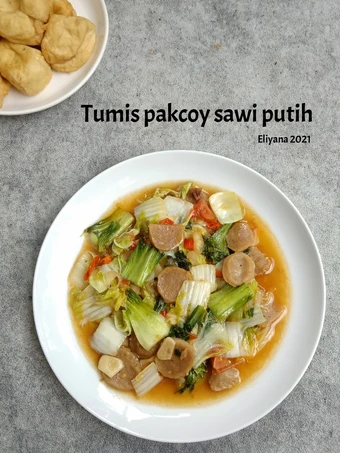 Recipe Tumis pakcoy sawi putih the  Makes Drooling Delicious