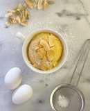 Mug cake de coco keto