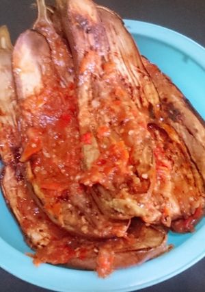 Foto resep Terong bakar sambel pecak