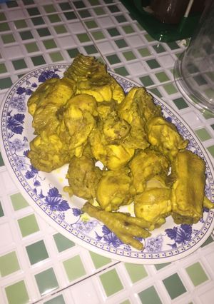 Foto resep Ayam Ungkep Kuning