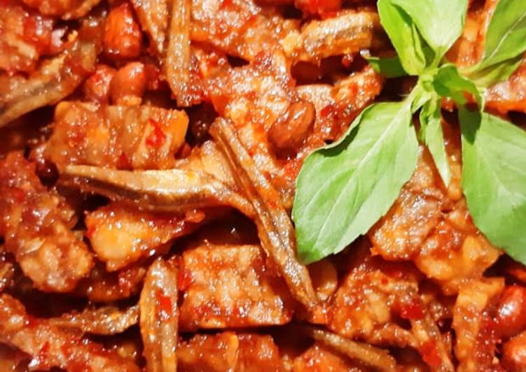 Bahan Kering Tempe Kacang Teri | Cara Buat Kering Tempe Kacang Teri Yang Enak Dan Lezat