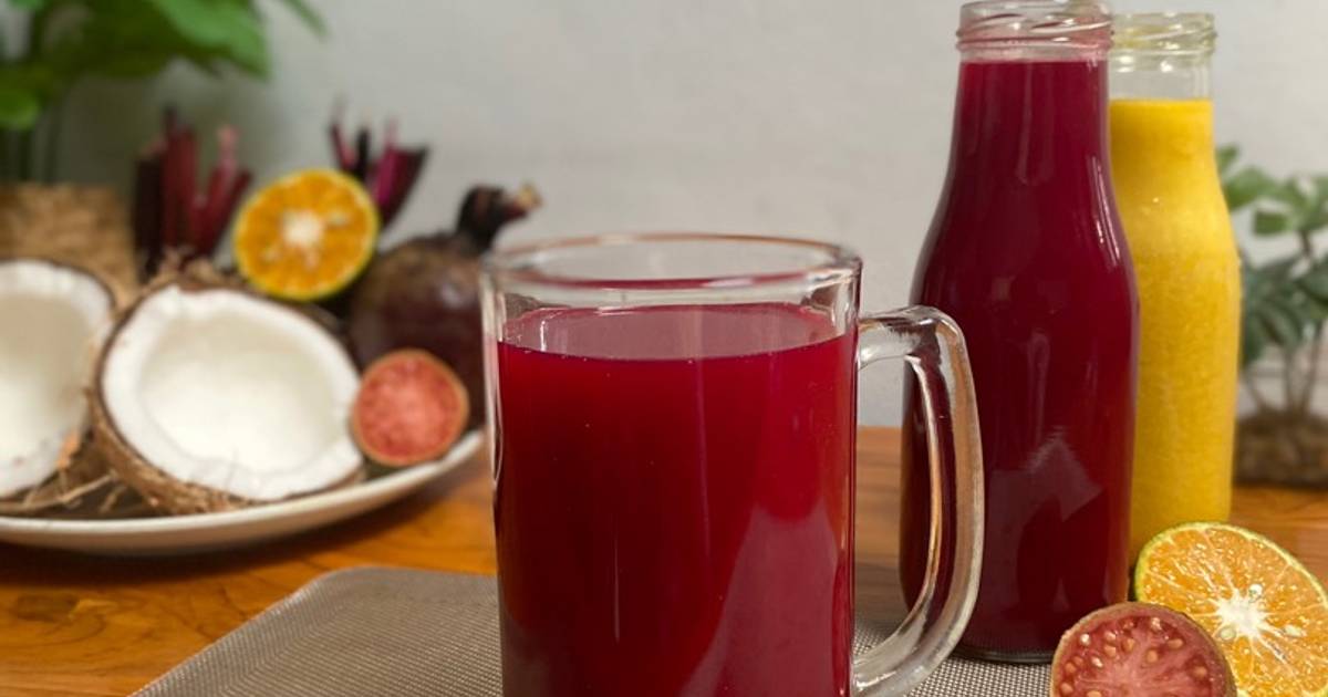 Resep Jus Bit, Jeruk, Air Kelapa, & Jambu Biji Jus Anti Kanker Mudah dan Praktis Dihidangkan