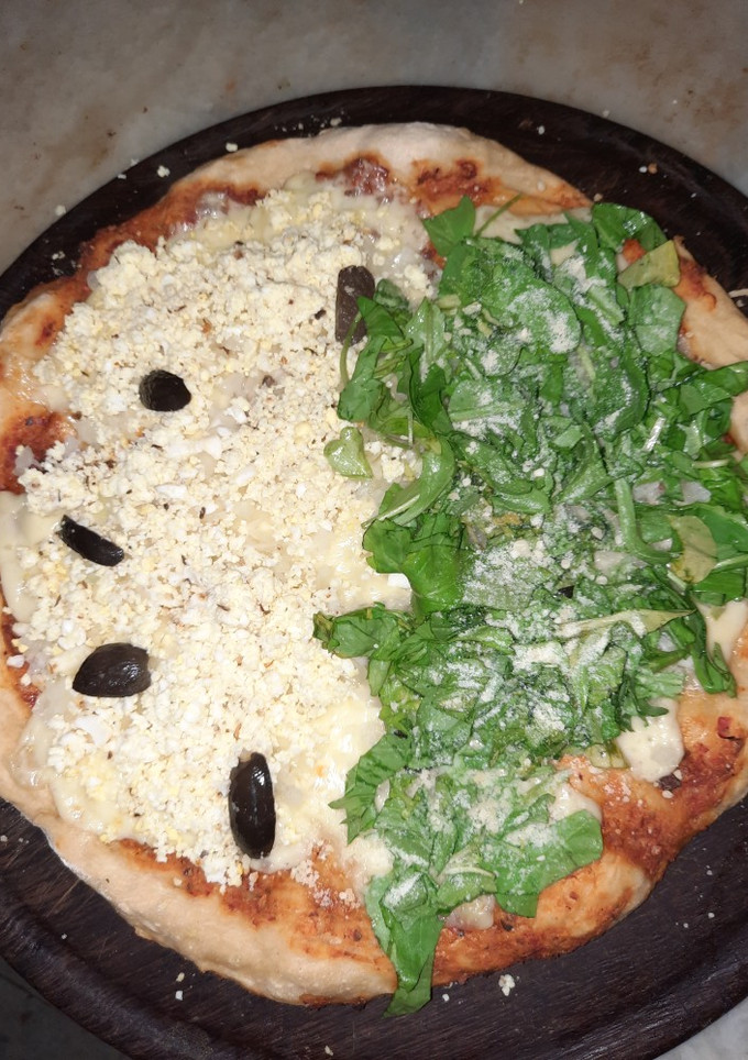 Una foto de Pizza