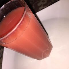 A picture of Watermelon ginger drink.