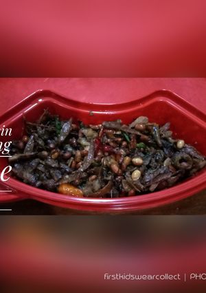 Foto resep Ikan asin kacang cabe ijo