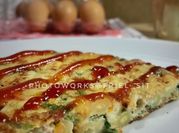 Gambar omelet macaroni
