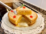 Una foto de tartas para celiacos de limón
