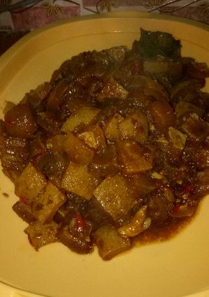 Foto resep Kikil pedas bumbu kacang
